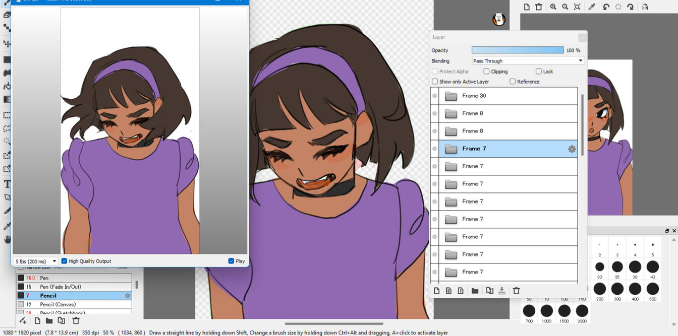 Fan animation wip for Until Then