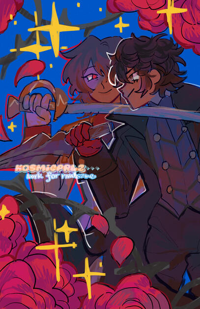 for @rivalszine, a shuake zine on twitter